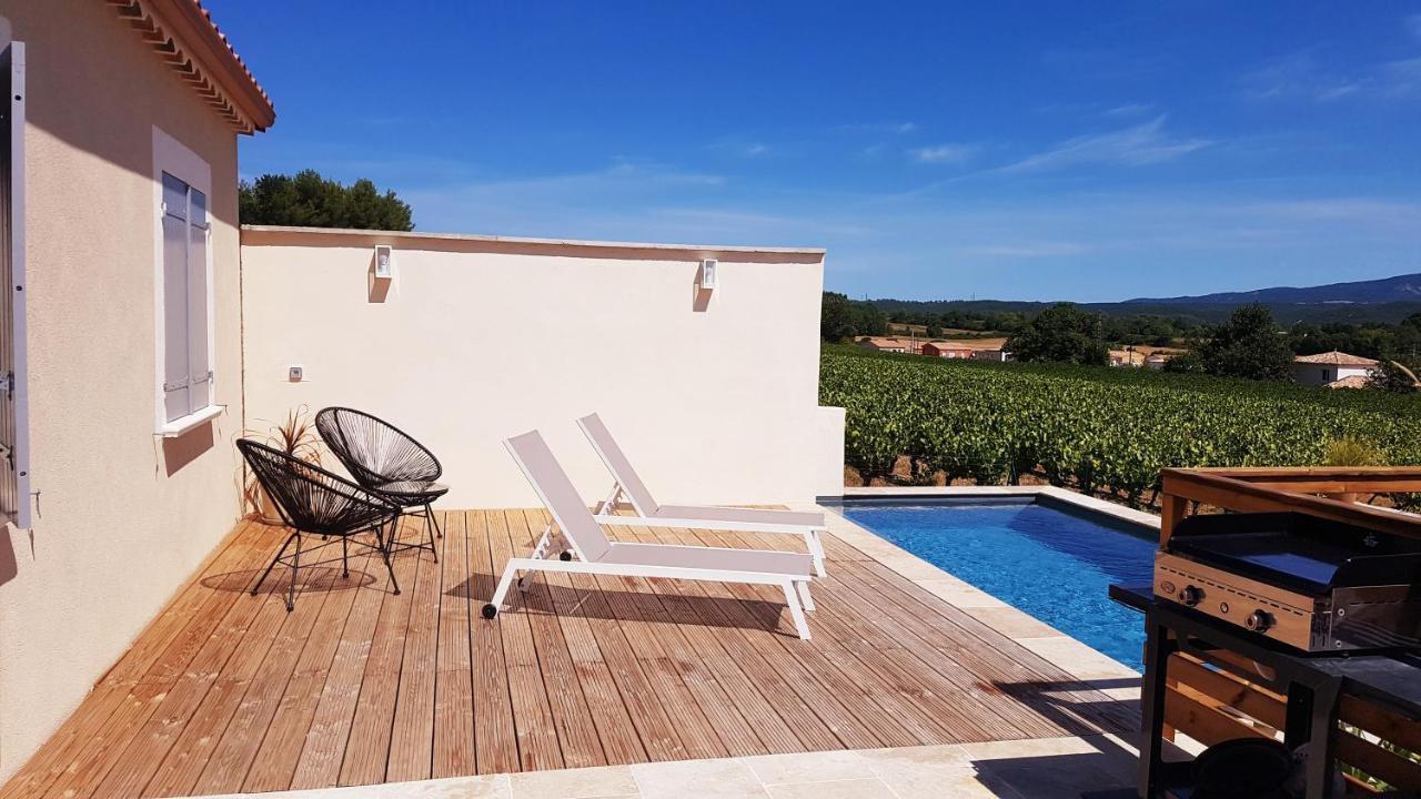 Charmante Villa Dans Un Village Paisible Aux Portes D'Uzes Et Des Cevennes Saint-Hippolyte-de-Caton Luaran gambar