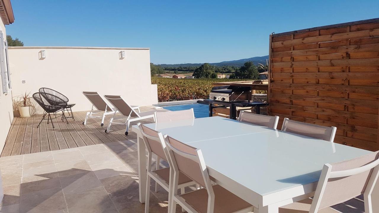 Charmante Villa Dans Un Village Paisible Aux Portes D'Uzes Et Des Cevennes Saint-Hippolyte-de-Caton Luaran gambar